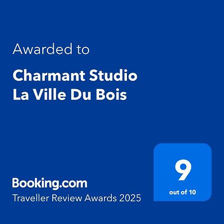 Charmant Studio La Ville Du Bois La Ville-du-Bois Exterior foto