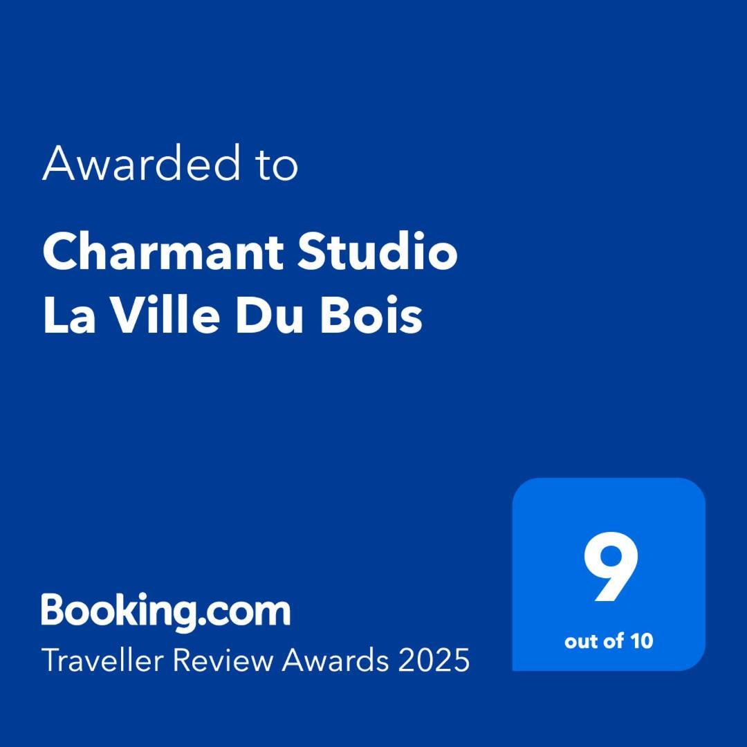 Charmant Studio La Ville Du Bois La Ville-du-Bois Exterior foto